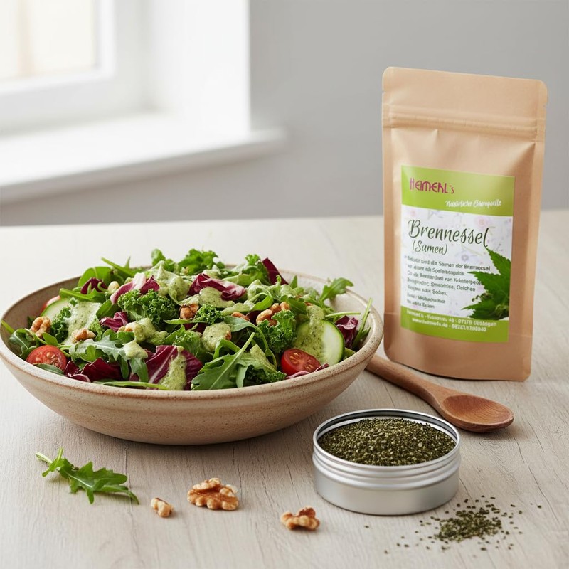 Heimerls Nettle Seeds Whole | Superfood for Wild Herb Kitchen