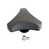 Door Knob Gray Handle Replaces Electrolux-ELS, LaundryLux, Wascator Wascomat Washer
