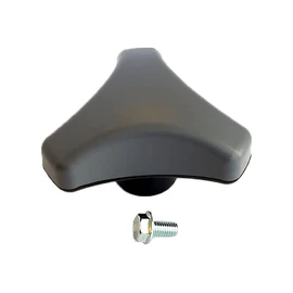 Door Knob Gray Handle Replaces Electrolux-ELS, LaundryLux, Wascator Wascomat Washer Handles 472992002
