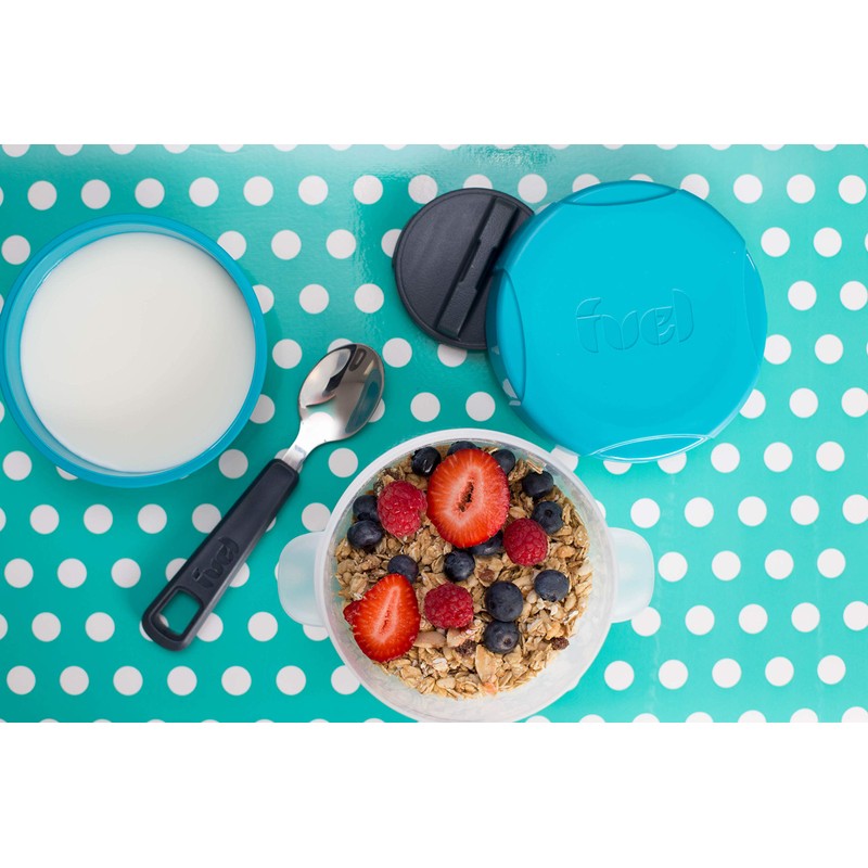 Trudeau Milk Cereal Container, Tropical