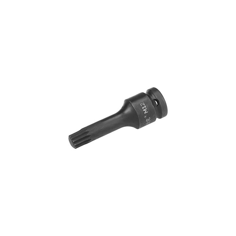 uxcell 1/2" Drive x M12 (12mm) Impact Triple Square Spline
