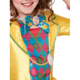 Mad Hatter Girls Fancy Dress Tea Party Book Day Alice in Wonderland Costume New (11-12 years)