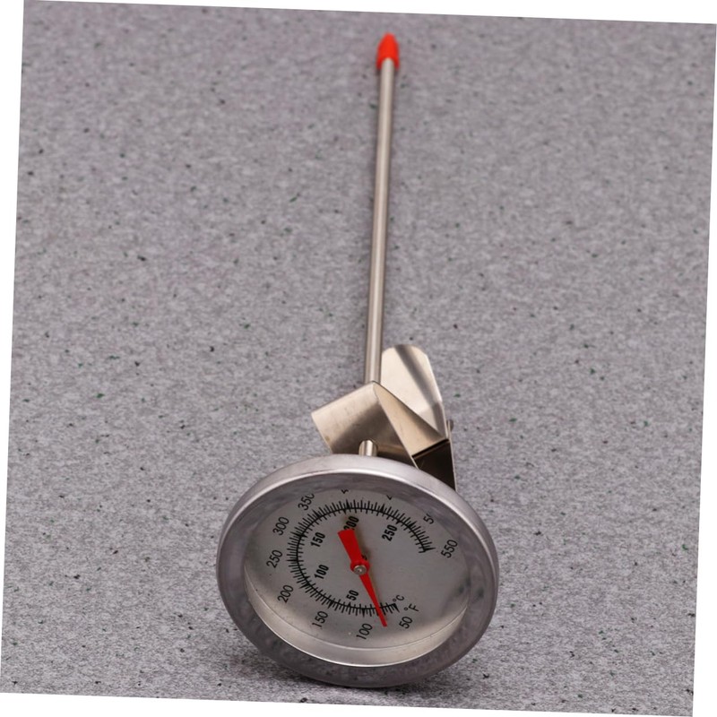 iplusmile 1pc Stainless Steel Dial Thermometer Barbecue Food Thermometer for