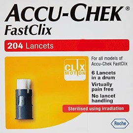 FastClix Lancets + Instant Test Strips | Preloaded 204 Lancet Pack + 50 Test Cassette Bundle | Saver Pack | Bundle by MG Living