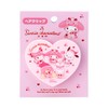 Sanrio 832898 Sanrio Characters Heart Shape Hair Clip (Fun Hokans