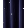 Vertbaudet Blackout Curtain with Cut-Out Stars Navy 135 x 180