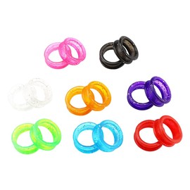 30 Pcs Scissors Finger Rings Thumb Inserts Grips Pet Shear Finger Rings Shear Finger Protectors Scissors Protection Rings