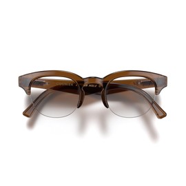 LONDON MOLE® Courier reading glasses - Modern vintage browline readers - Men’s Women’s Unisex - Spring hinges