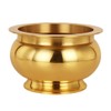 HOMSFOU Buddhist Incense Burner, Copper Treasure Basin Fengshui Incense Cone
