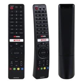 Control Remoto Compatible Con Sharp Aquos Smart Tv 4k Negro
