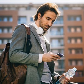 VULKIT Luxury Money Clip Genuine Leather Magnetic Closure Streamline Design Money Clip Wallet, Holds Up to 20 Bills