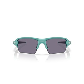Oakley Men's OO9188 Flak 2.0 XL Polarized Rectangular Sunglasses, Matte Pacific/Prizm Grey, 59 mm