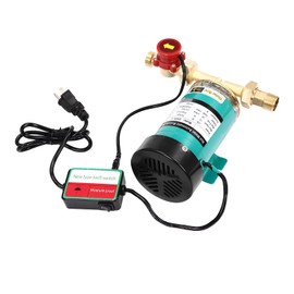 Undercat Water Pressure Booster Pump Pressure Pumps 115V/60Hz 1 inch Water Outlet 120W Automatic Household Water Pressure Booster Pump with Water Flow Switch for Home Kitchen Bathroom Irrigation