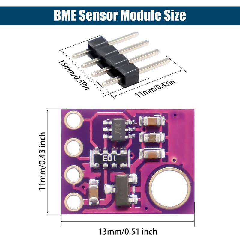 BME 5V Altimeter Module Binghe Pack of 2 BME High