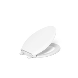 KOHLER CACHET® Nightlight Soft Close Toilet Seat Elongated, ReadyLatch®, Grip-Tight Hardware, White