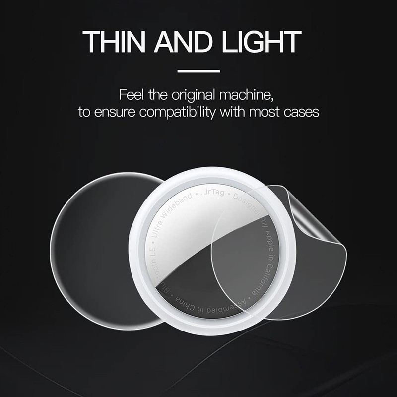 AWINNER Airtag Protective Film Protector (Front and Back) Ultra Clear