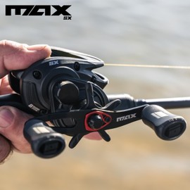 Abu Garcia MAX5 SX Bait Reel Low Pro Bass Salt