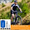 NINGYER Bicycle Fork Star Nut, Bicycle Fork Star Nut Tool,