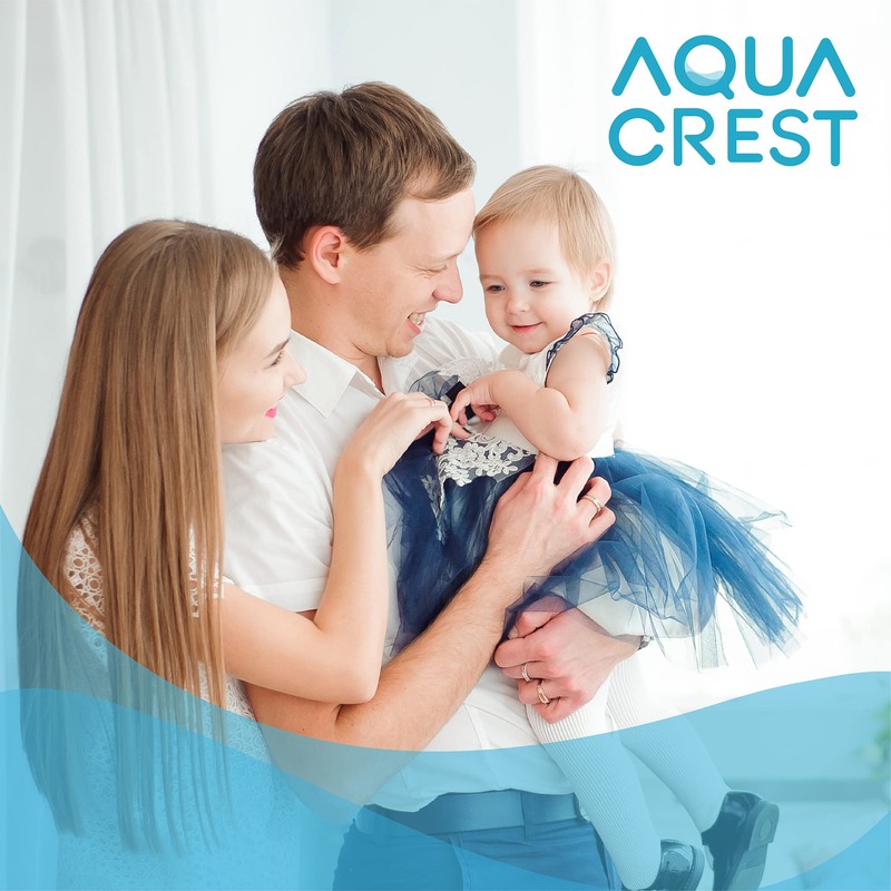 AQUA CREST Refrigerator Water Filter Replacement for WF2CB®, PureSource2®, FC100,