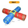 Collapsible Cat Tunnel – Fun Polyester+Steel Wire Cat Tunnel Tube,