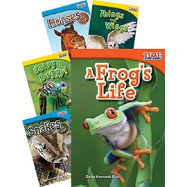 Teacher Created Materials - TIME for Kids Informational Text: Animals - 5 Book Set - Grades 1-2 - Guided Reading Level E-J