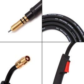 IHAYNER 15FT 150A MIG Welding Gun Torch Stinger Replacement for Miller M15 M-150 M-15 M150 Millermatic 35/120 / 130 / 130XP / 135 / 140s / 150/175 / 180s / 185 / DVIs / 211 MIG Gun and Cable