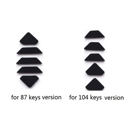 LZYDD Keyboard feet Legs Pads for BlackWidow Ultimate/BlackWidow Tournament Edition Chroma (for Blackwidow 87 Keys)