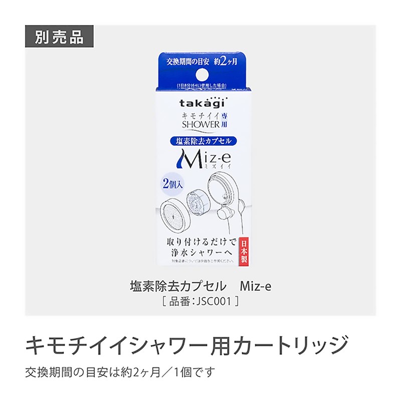 Takagi Shower Head for Pleasant, Comfortable Showers