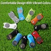 FINGER TEN Golf Divot Repair Tool Switchblade with Ball Marker