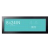 LaVie Home 8x24 Picture Frame Black Panoramic Picture Frame for