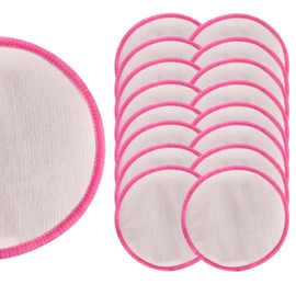 18 waschbare und wiederverwendbare Make-up-Entferner-Pads – Pflege Ihrer Haut mit sanfter und nachhaltiger Wirkung dank des weichen Stoffes aus Bambusfaser und natürlicher Baumwolle