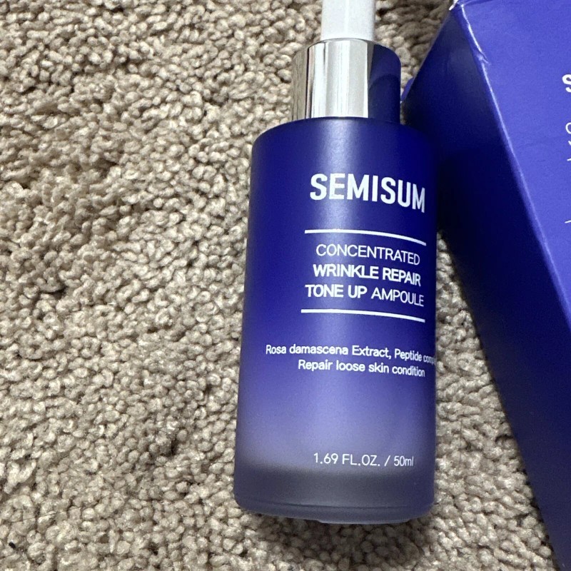 T-ONE NEW Semisum concentrated wrinkle repair tone up ampoule Kbeauty
