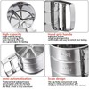 Stainless Steel Sifter for Baking with Fine Mesh Sifter and