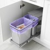 3 Pack Trash Can Bands Elastic Rubber Bands for Garbage
