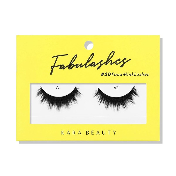 KARA BEAUTY FABULASHES 3D Faux Mink False Eyelashes - Style