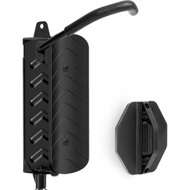 INNO STAGE 1-Pack Swivel Bike Wall Mount Rack, Heavy Duty Bike Rack, Garage Bike Rack & Indoor Bike Rack Solution, Bike Wall Hanger Holds 66 lbs, Space-Saving Vertical Storage for Bicycles