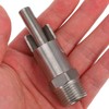HEALEEP Stainless Steel Splashproof Pig Water Nozzle Small High Flow