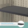 Suncast Vertical Shed Shelf Kit, Space-Saving Shelf for Vertical Outdoor