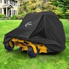 Kipiea Zero Turn Mower Cover- 600D Heavy Duty Outdoor Zero