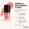 Rubor Líquido Profesional Coral Makeup Atelier Tono Vibrante Luminoso, Efecto