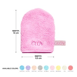 GLOV Abschminktücher Waschbar Gesichtshandtücher Waschlappen Microfaser Reinigungstücher Gesicht Mikrofaser Handschuh Make Up Entferner Gesichtsreinigungstücher Waschhandschuh Microfaser