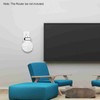 Wall Mount Router Bracket Plastic WIFI Router Outlet Holder for