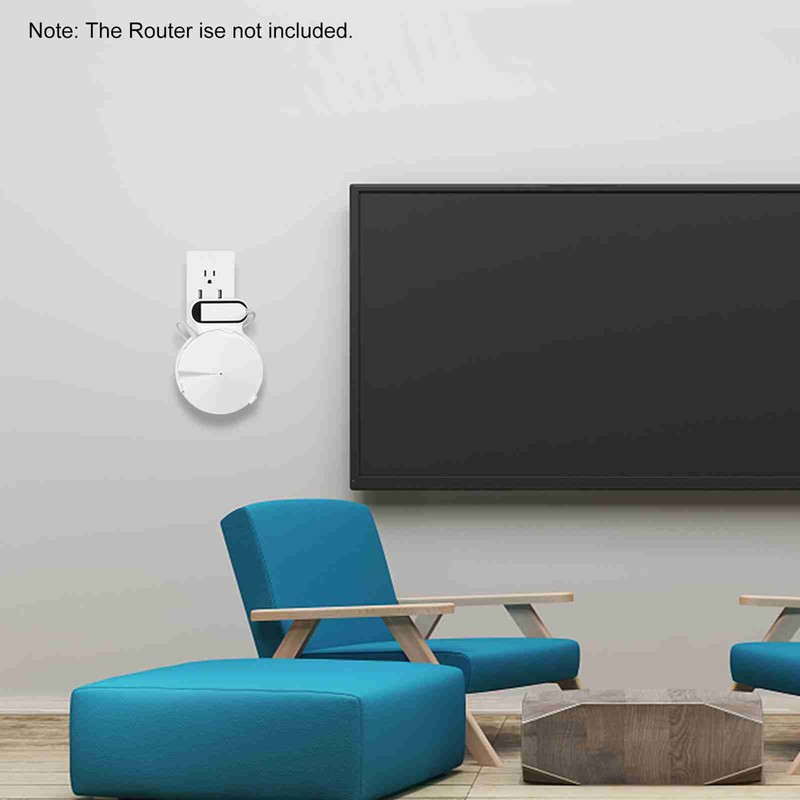 Wall Mount Router Bracket Plastic WIFI Router Outlet Holder for