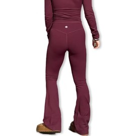 NAYA Purple Mirage FLOW Flare Leggings For Workout, Running, Yoga, Pilates and Lifestyle (Medium)