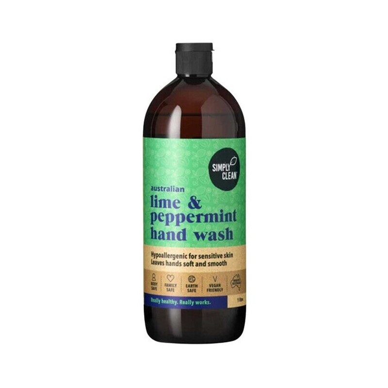 Simply Clean Lime & Peppermint Hand Soap, 500ml