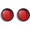 Custom Dynamics PB-BB-R-1156BR Probeam Bullet Bezel LED Turn Signal Inserts