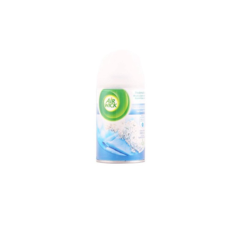AIRWICK FRESHMATIC REFILL COOL LINEN AND ALMOND BLOSSOM 250ML -