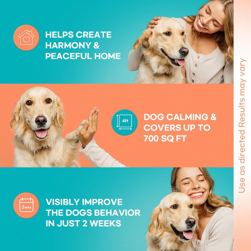 ProElobara Dog Calming Pheromone Diffuser: Dog Calming Pheromones Plug Diffuser