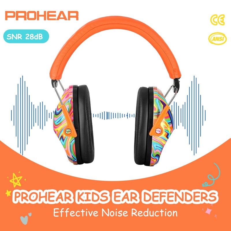 PROHEAR 032 Ear Defenders for Children, Hearing Protection for Autistic