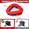 Scrub Brush, 2 Pack Spin Scrub Brush Replacement Head, Stiff
